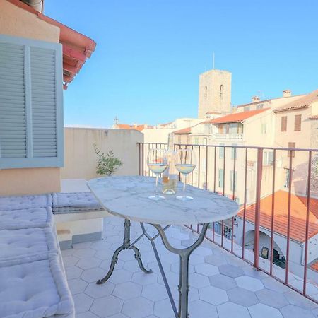 Clt - Unique Duplex & Terrace On The Provencal Market Antibes Bagian luar foto