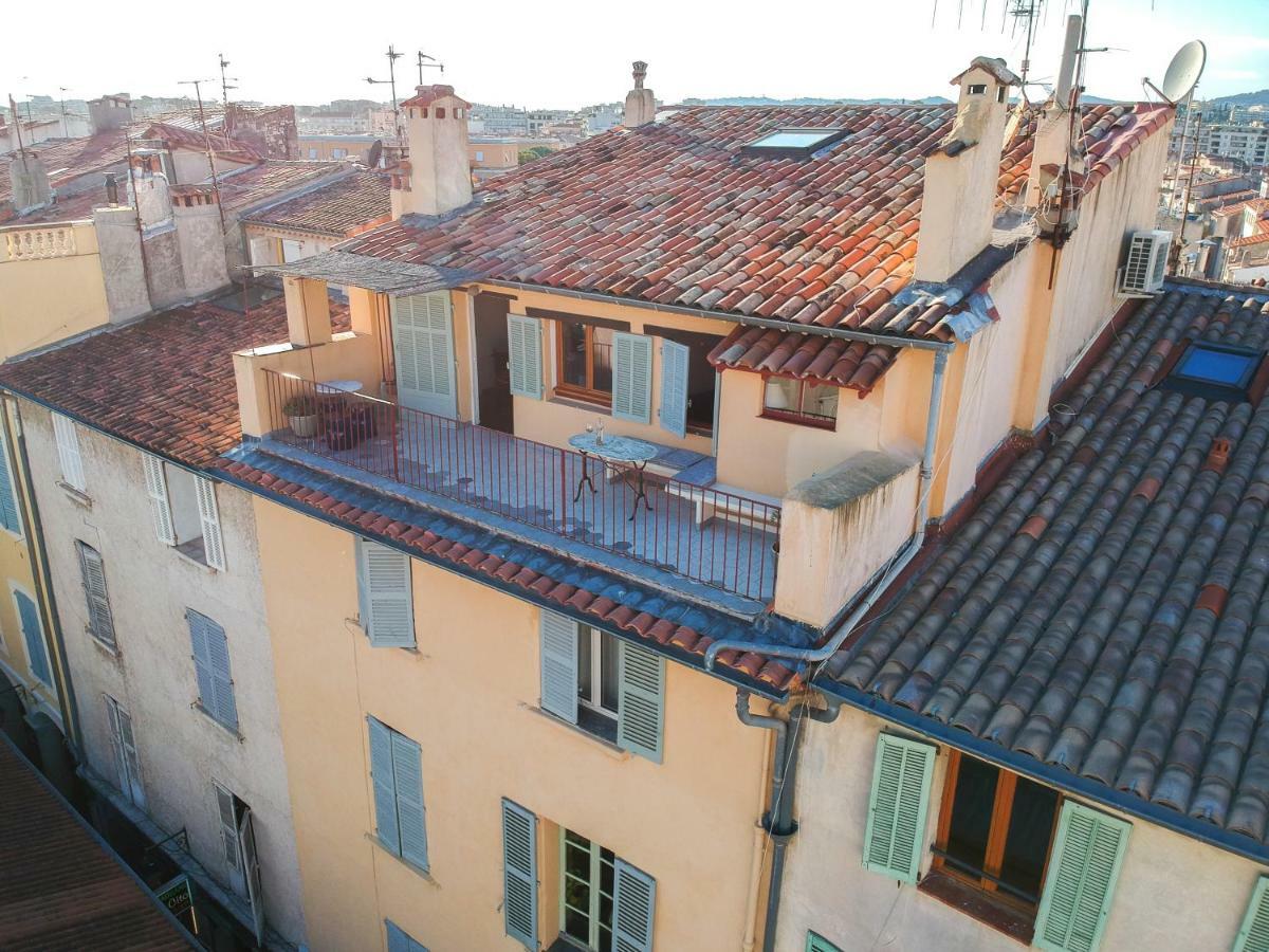 Clt - Unique Duplex & Terrace On The Provencal Market Antibes Bagian luar foto