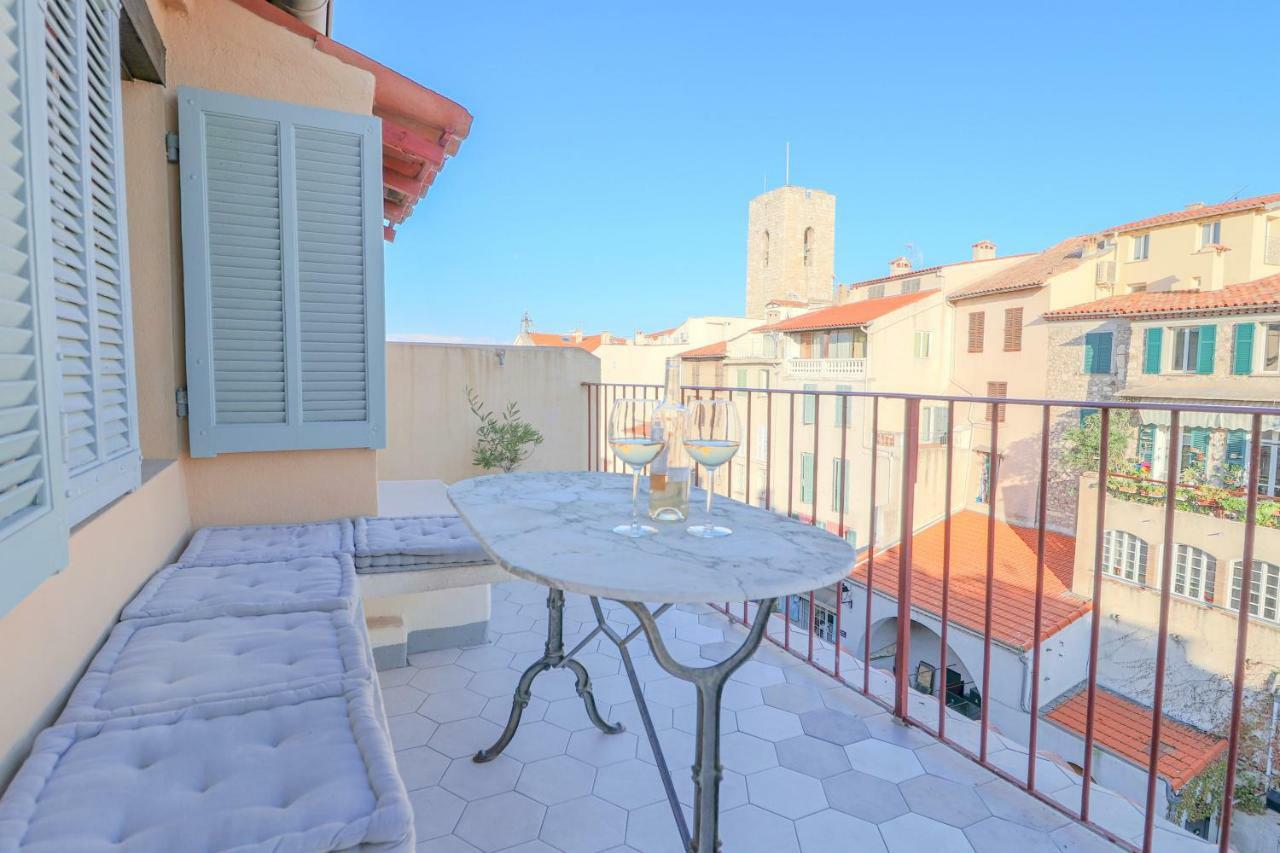 Clt - Unique Duplex & Terrace On The Provencal Market Antibes Bagian luar foto