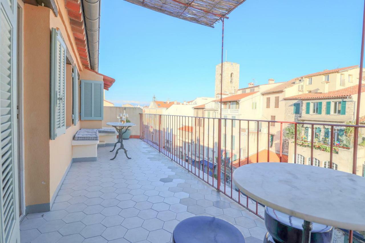 Clt - Unique Duplex & Terrace On The Provencal Market Antibes Bagian luar foto